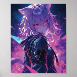 Nekomata Okayu - Hololive | Poster