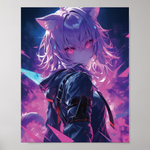 Nekomata Okayu - Hololive   Poster
