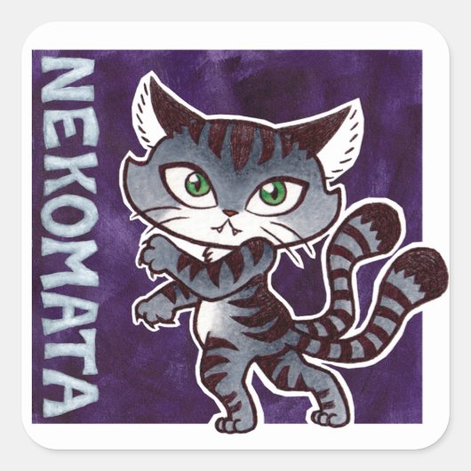 Nekomata Sticker (Voorkant)