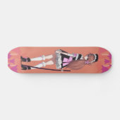 Nekoni's zus Sythe - Origineel Manga-personage Skateboard (Horizontaal)