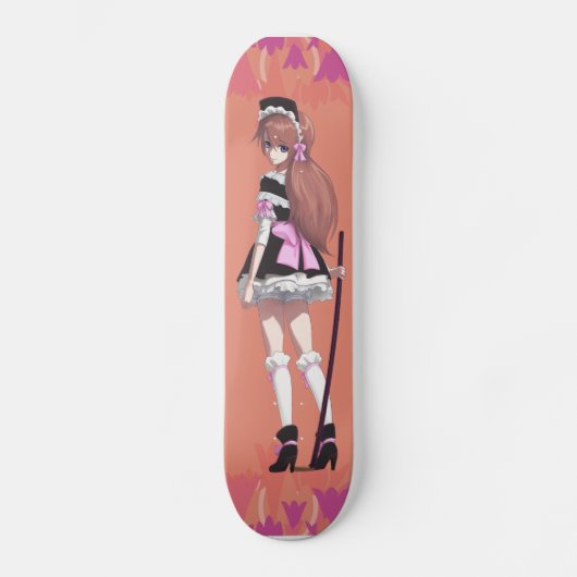 Nekoni's zus Sythe - Origineel Manga-personage Skateboard (Voorkant)