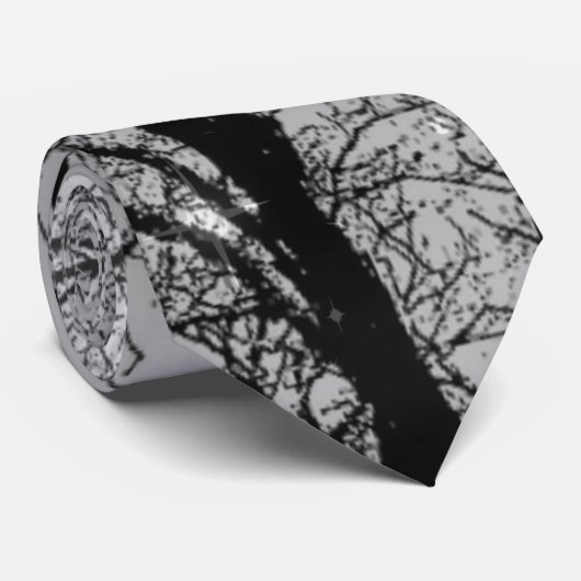 nekstrookAbstract bos "kleur aanpassen" Stropdas (Opgerold)