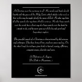 Nektarios over Christelijk gedrag Poster (Voorkant)