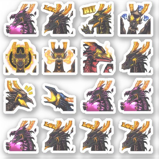 Nel Emote Sticker Pack (16 tellen) (Voorkant)