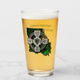 NELA Sons and Daughters of Erin Pint Glass Glas