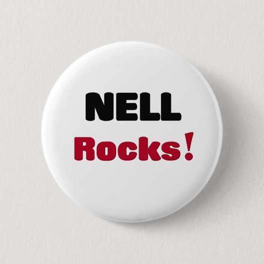 Nell Rocks Ronde Button 5,7 Cm (Voorkant)