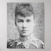 Nellie Bly - Early American Journalist - Afdruk Poster (Voorkant)