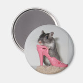 Nellie de Gerbil Moederdag Magnet (Voorkant / Achterkant)