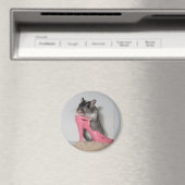 Nellie de Gerbil Moederdag Magnet (Insitu (Vaatwasser))