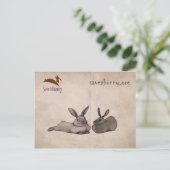 Nellie en Nesbit briefkaart (Staand voorkant)