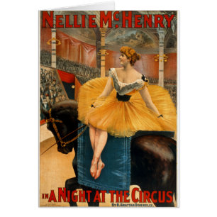 Nellie McHenry in een nacht bij de Circus