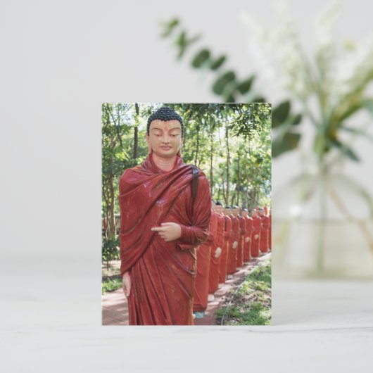 Nellikulama Tempel van 500 Arahants, Sri Lanka Briefkaart (Staand voorkant)