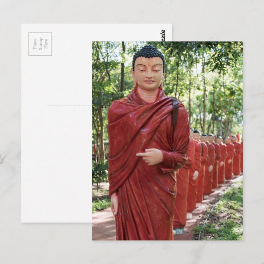 Nellikulama Tempel van 500 Arahants, Sri Lanka Briefkaart (Voorkant / Achterkant)