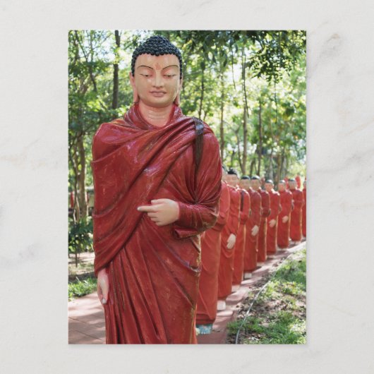 Nellikulama Tempel van 500 Arahants, Sri Lanka Briefkaart (Voorkant)