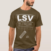 Nellis Air Force Base LSV T-shirt (Voorkant)