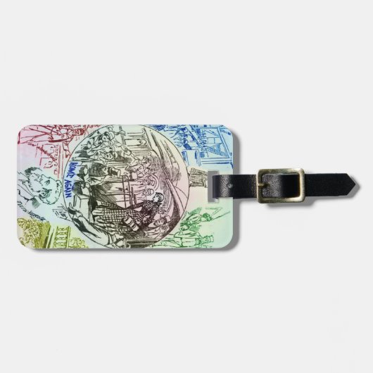 Nelly Bly Arrival Bagagelabel (Voorkant horizontaal)