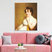 Nelly, kleindochter van President Canvas Afdruk (Insitu (Woonkamer))