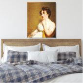 Nelly, kleindochter van President Canvas Afdruk (Insitu (Slaapkamer))