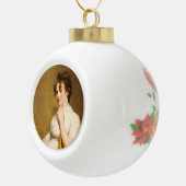 Nelly, kleindochter van President Keramische Bal Ornament (Rechts)