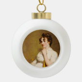 Nelly, kleindochter van President Keramische Bal Ornament (Voorkant)