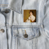 Nelly, kleindochter van President Vierkante Button 5,1 Cm (In situ)