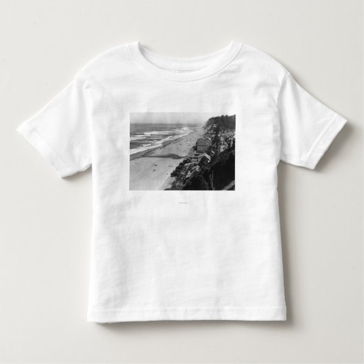 Nelscott, Oregon Beach Scene Waterfront Kinder Shirts (Voorkant)