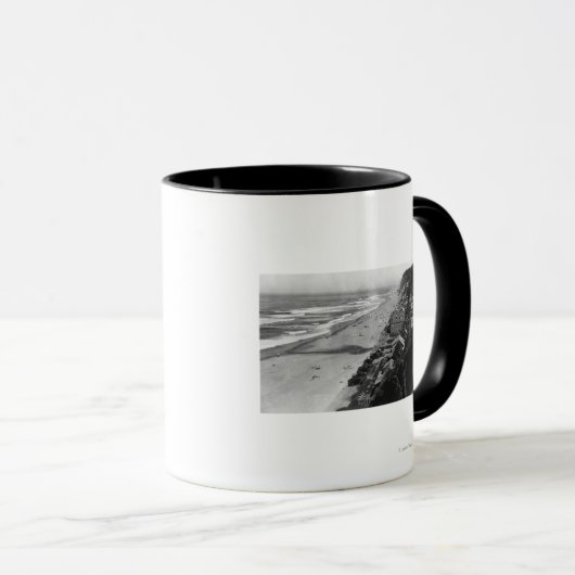 Nelscott, Oregon Beach Scene Waterfront Mok (Voorkant rechts)