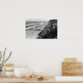 Nelscott, Oregon Beach Scene Waterfront Poster (Keuken)