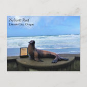 Nelscott Reef, Lincoln City, Briefkaart Oregon (Voorkant)