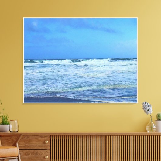 Nelscott Reef, Lincoln City, Oregon Canvas Afdruk (Insitu (Woonkamer))