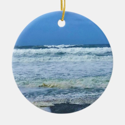 Nelscott Reef, Lincoln City, Oregon Keramisch Ornament (Voorkant)