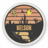 Nelson, Arizona Sticker (Voorkant)