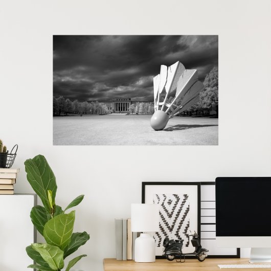 Nelson Atkins Art Museum Poster (Thuiskantoor)