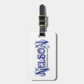 NELSON Bagagelabel (Voorkant verticaal)