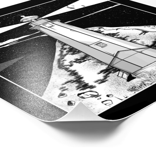 Nelson Boulder Bank Foto Afdruk (Hoek)