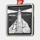 Nelson Boulder Bank Metalen Ornament (Links)