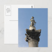 Nelson' Column Briefkaart (Voorkant / Achterkant)