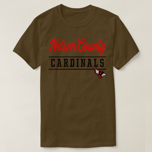 Nelson County High School Cardinals Pullover (Design voorkant)