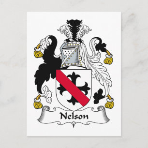 Nelson Family Crest Briefkaart