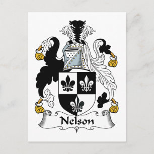 Nelson Family Crest Briefkaart