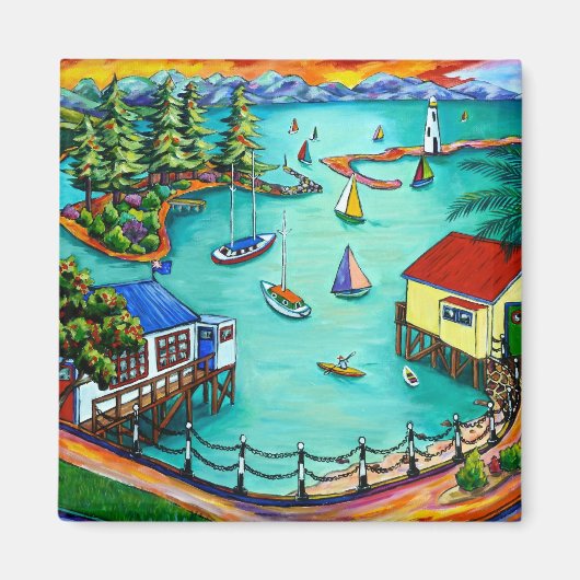 Nelson Harbour Magnet (Voorkant)