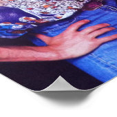 NELSON - klassiek poster - paars (Hoek)