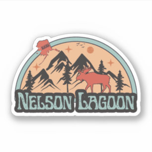 Nelson Lagoon, Alaska Sticker