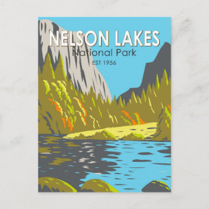 Nelson Lakes National Park New Zealand  Briefkaart