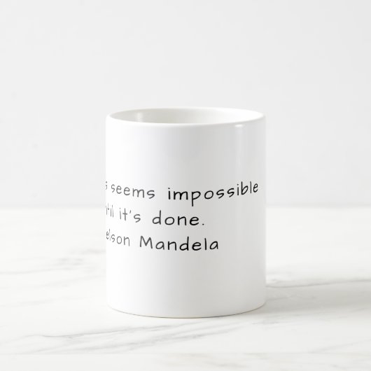 Nelson Mandela - Impossible Koffiemok (Center)