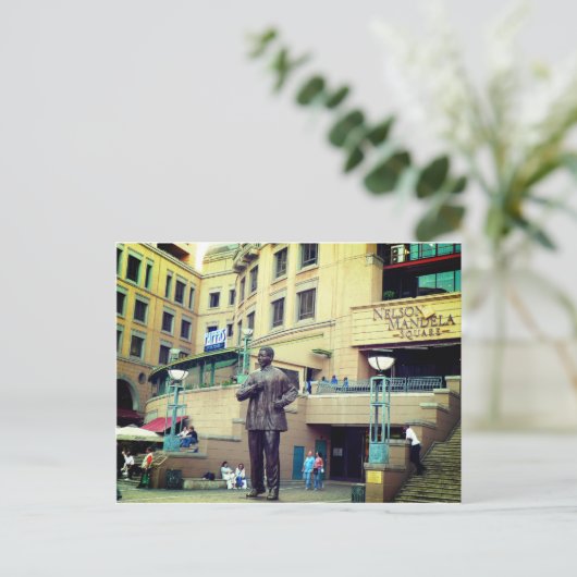 Nelson Mandela Square, Zuid-Afrika Briefkaart (Staand voorkant)