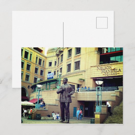 Nelson Mandela Square, Zuid-Afrika Briefkaart (Voorkant / Achterkant)