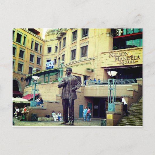 Nelson Mandela Square, Zuid-Afrika Briefkaart (Voorkant)