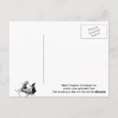 Nelson mandela Zuid-africa vlag Briefkaart (Achterkant)