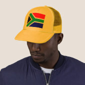 Nelson mandela Zuid-africa vlag Trucker Pet (In situ)
